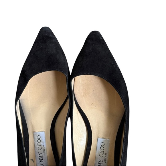 Jimmy Choo Black Flats - Picture 6 of 12